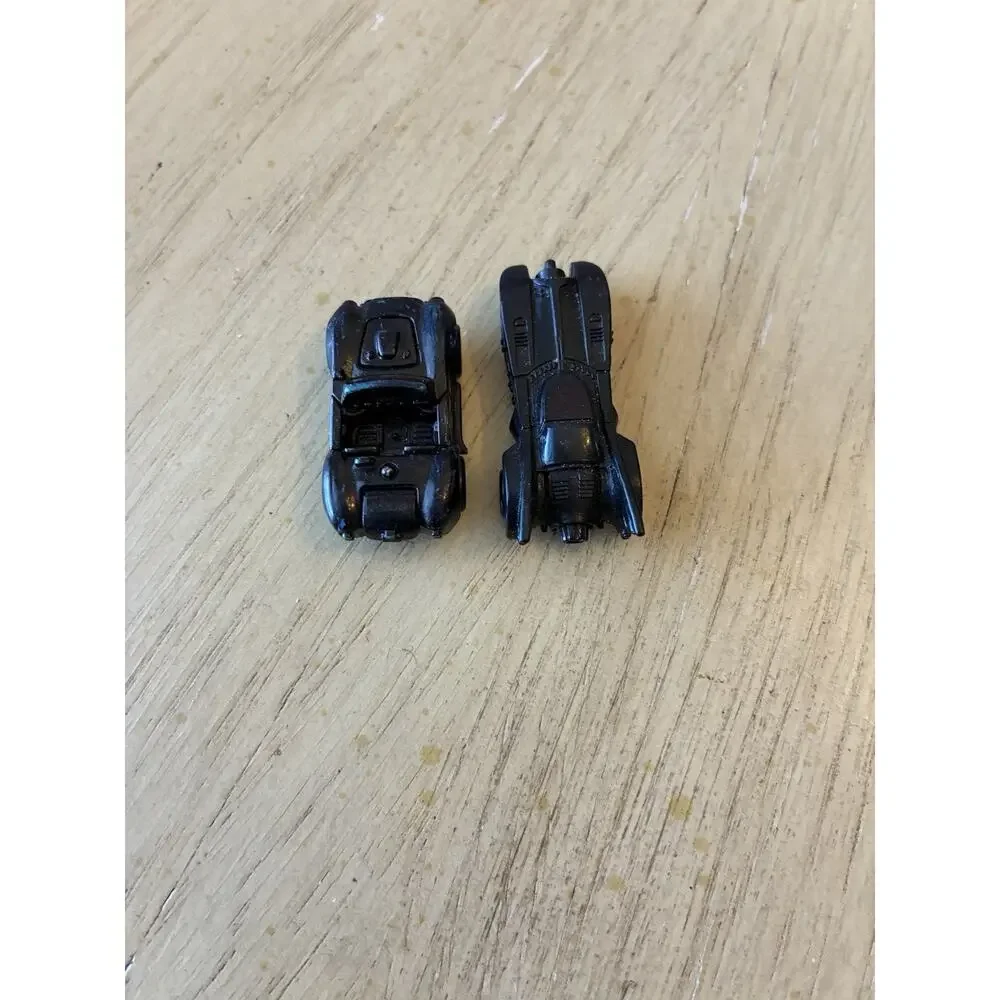 2 VTG 1990s Toy Cars 91 Batman Batmobile 95 Dark Rider Micro Machine Hot Wheels?